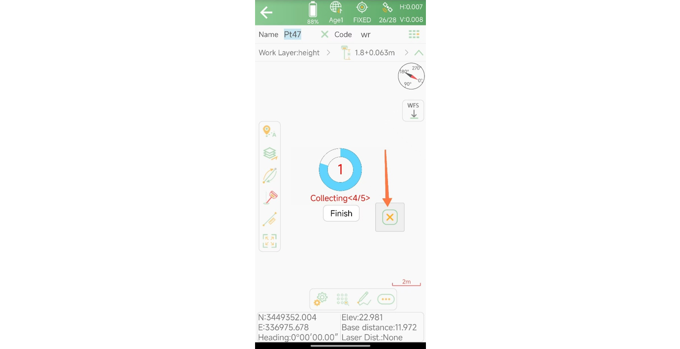 Stopping automatic field point collection in SingularPad