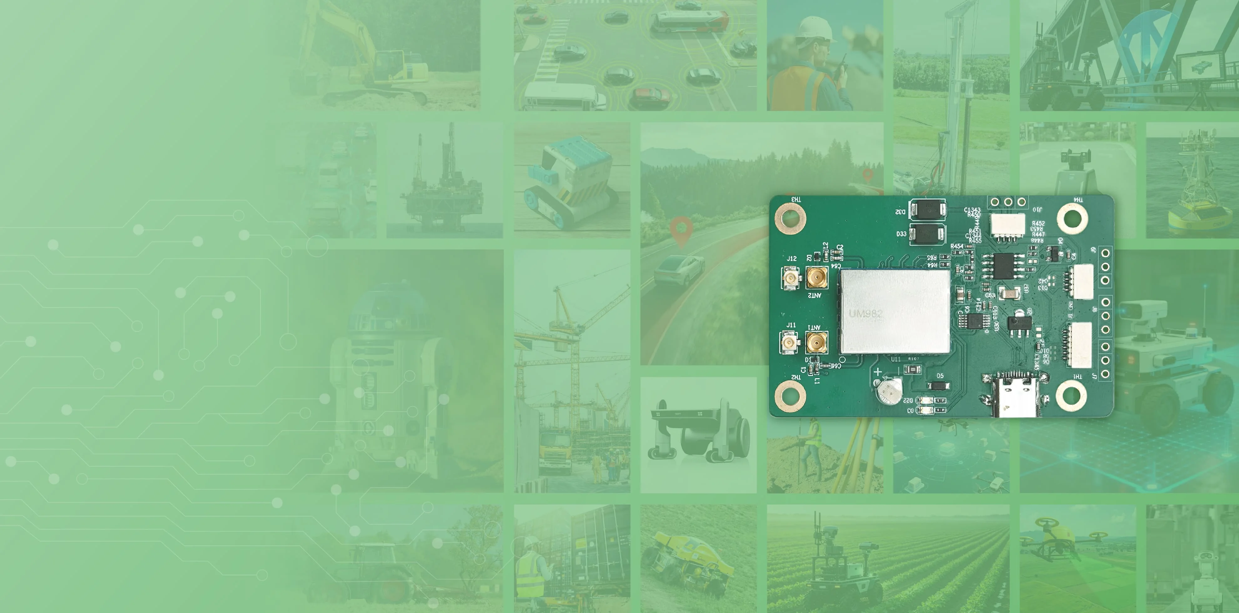 UM982 GNSS Development Board UM982 GNSS Development Board